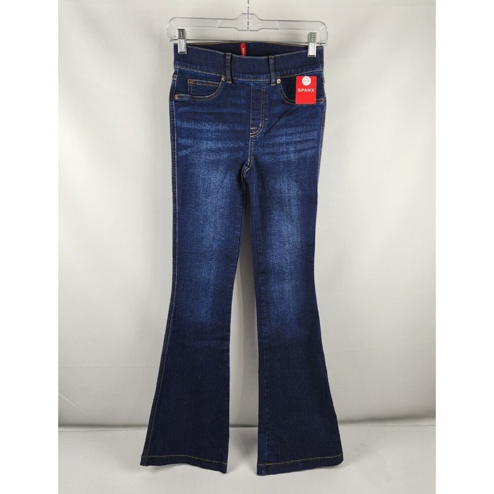 SPANX Dark Blue Flare Jeans